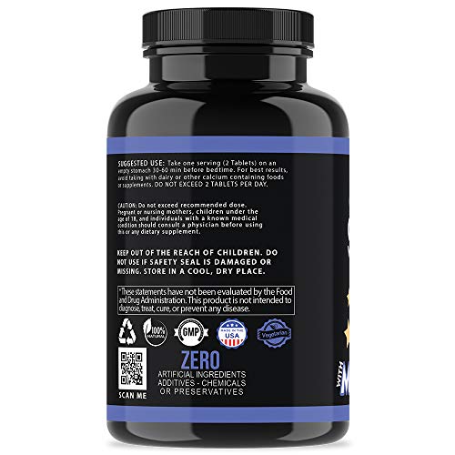 Garcinia Cambogia PM Weight Loss Sleep, All Natural Supplement w/Valerian Root & Melatonin Angry SupplementsAu supplements