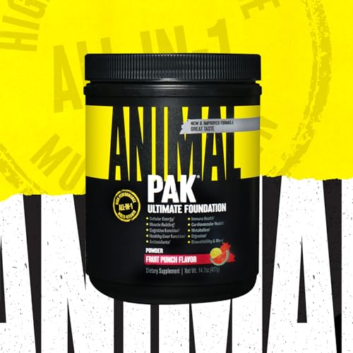 Animal Pak - Vitamin Powder with Zinc, Magnesium, Amino Acids and More - Digestive AnimalUS supplements