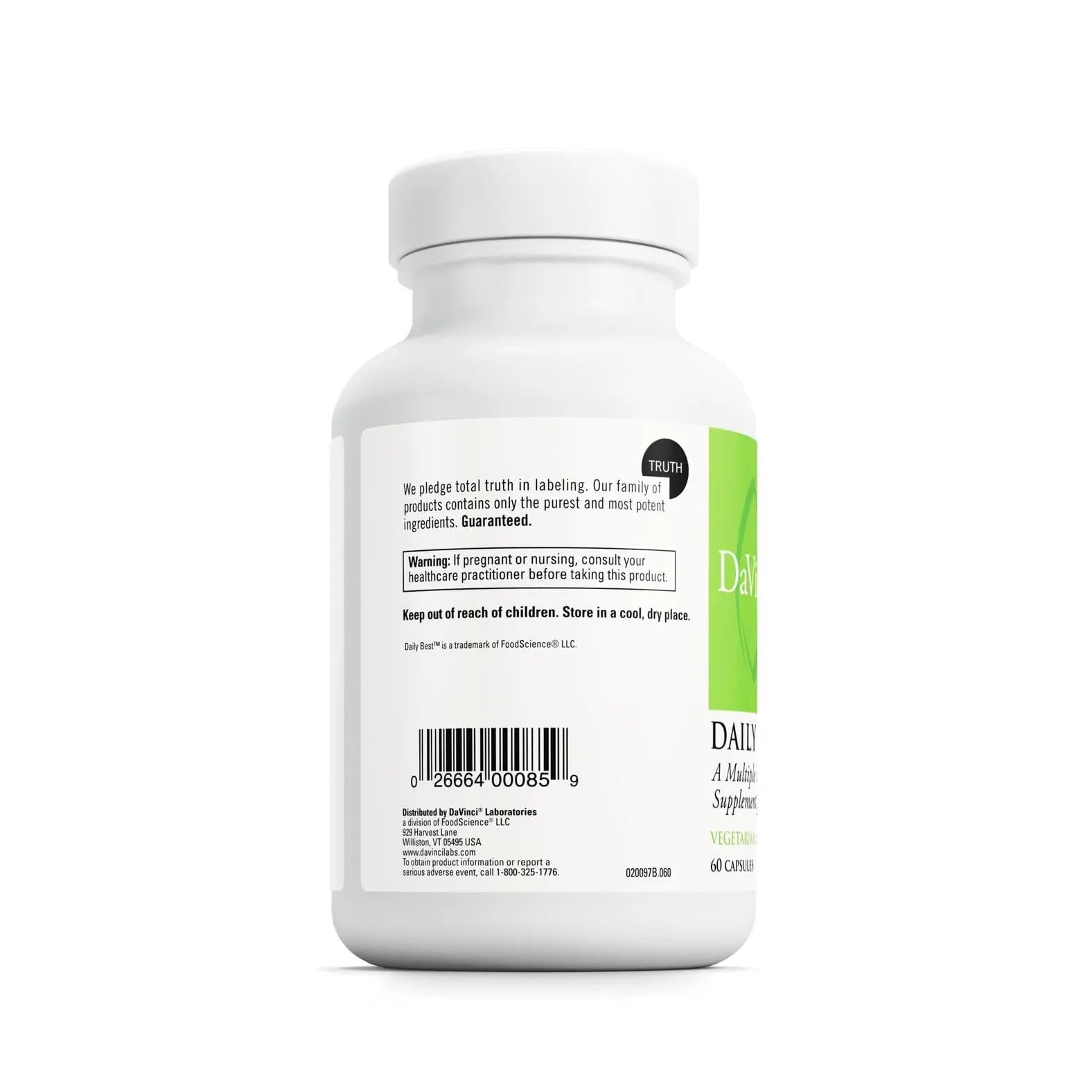 DAVINCI Labs Daily Best Ultra - Dietary Supplement to Support Cardiovascular Health, Fat Metabolism and Bone Health DAVINCIAu supplements