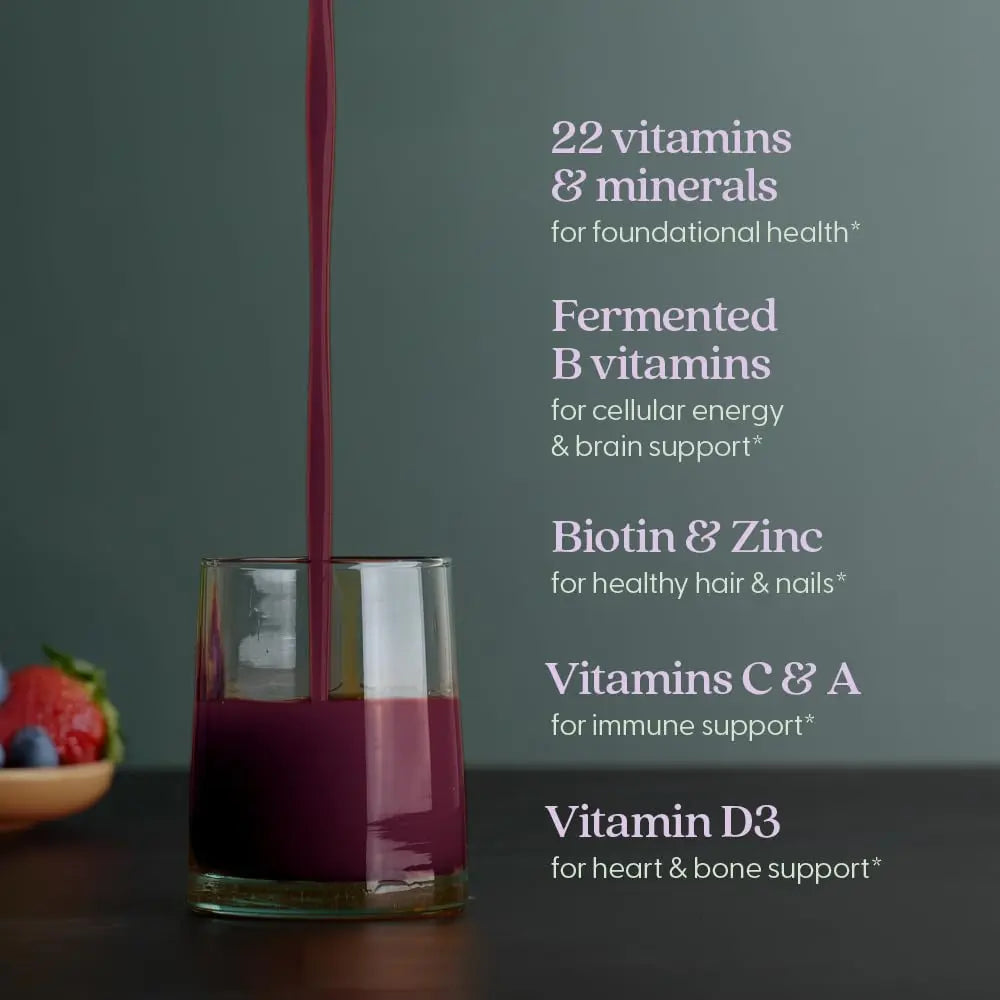 New Chapter Liquid Multivitamin + Mineral Supplement for Whole-Body Benefits, 100% Delicious Multivitamin for Adults New ChapterAu supplements