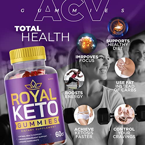 (2 Pack) Royal Keto ACV Gummies - New Advance Formula RoyalKeto AlaporUS supplements