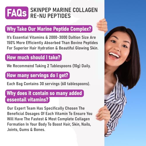 SkinPep® Collagen Re-Nu Liquid Shot Sachet 15-30 Day Supply - The Anti-Ageing Daily Collagen Drink Mix SkinPepAu supplements
