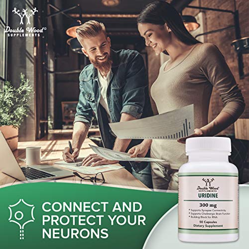 Uridine Monophosphate - Third Party Tested (Choline Enhancer, Beginner Nootropic) Double Wood SupplementsUS supplements