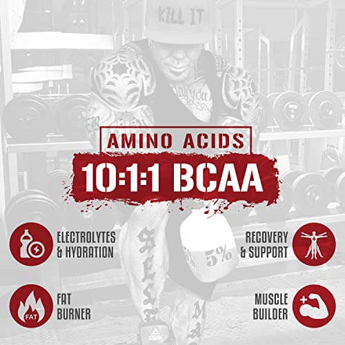 5% Nutrition Rich Piana AllDayYou Shred BCAA Powder | Amino Acid Supplement 5% NutritionUS supplements