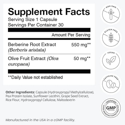 humanN SuperBerine – High Absorbency, Concentrated Dose Formula with Clinically humanNUS supplements