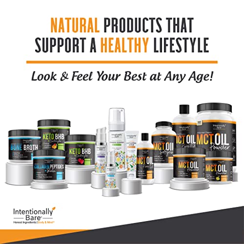 Intentionally Bare Organic MCT Oil Capsules - 70% C8 MCT Oil & 30% C10 MCT Capsules Intentionally BareUS supplements