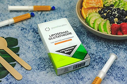 The Most Bioavailable Liposomal Glutathione on The Market Unique Patented Formula Pure HealthUS supplements