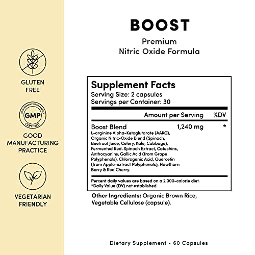 Tranont Boost - Premium Nitric Oxide Supplement Formula - Promotes Optimal Health TranontUS supplements