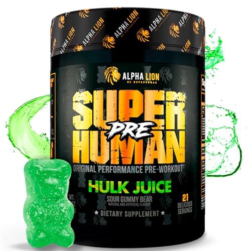 ALPHA LION Superhuman Pre Workout Powder, Beta Alanine, L-Taurine & Tri-Source Caffeine ALPHA LIONAu supplements
