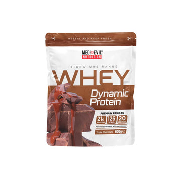 Medi-Evil Nutrition Whey Dynamic Protein, Triple Chocolate Flavour, 600g, 20 Servings Medi-EvilAu supplements