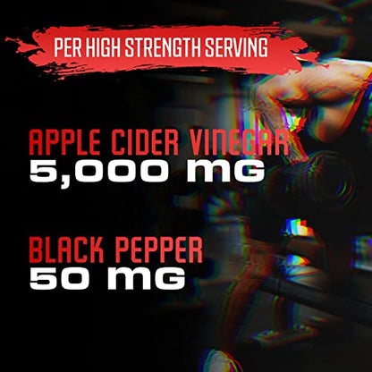 Apple Cider Vinegar Capsules - 5050mg Formula Pills with Black Pepper Extract BEBEFENUS supplements