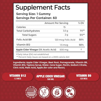NEW AGE Apple Cider Vinegar Gummies 2-Pack - 120 Count - Immunity & Detox NEW AGEUS supplements