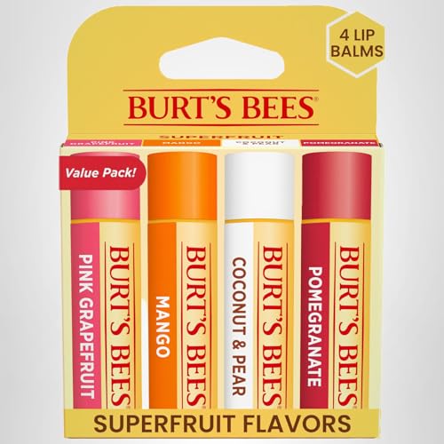 Burt's Bees 100% Natural Moisturizing Lip Balm (Superfruit) Burt's BeesAu supplements