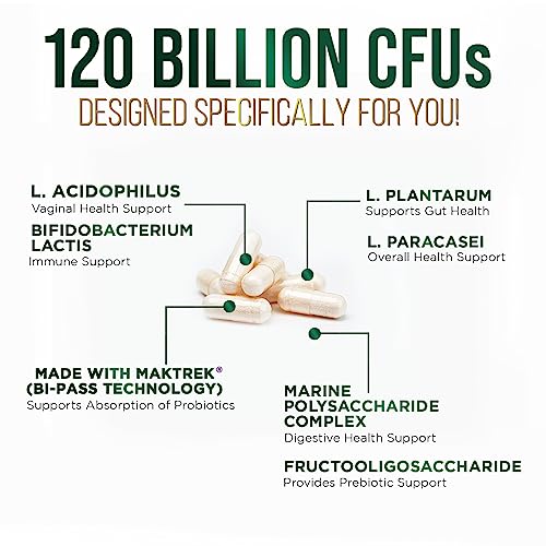 Nature's Peak Probiotics for Digestive Health - 120 Billion CFU with Diverse Strains Nature's PeakUS supplements