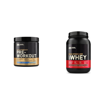 Optimum Nutrition Gold Standard Pre-Workout & Gold Standard 100% Whey Protein Optimum NutritionAu supplements