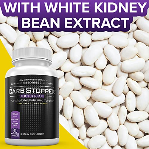 Carb Stopper Extreme (3 Bottles Maximum Strength, Natural Carbohydrate and Starch Carb Stopper ExtremeUS supplements