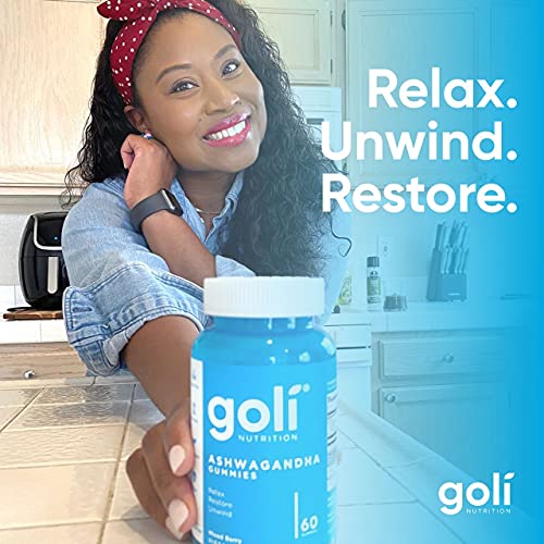 Goli Ashwagandha & Vitamin D Gummy 120 Count - Relax. Restore. Unwind GoliUS supplements