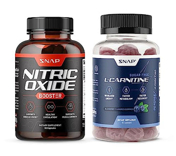 Snap Supplements Nitric Oxide Booster and L-Carnitine Gummies Snap SupplementsAu supplements