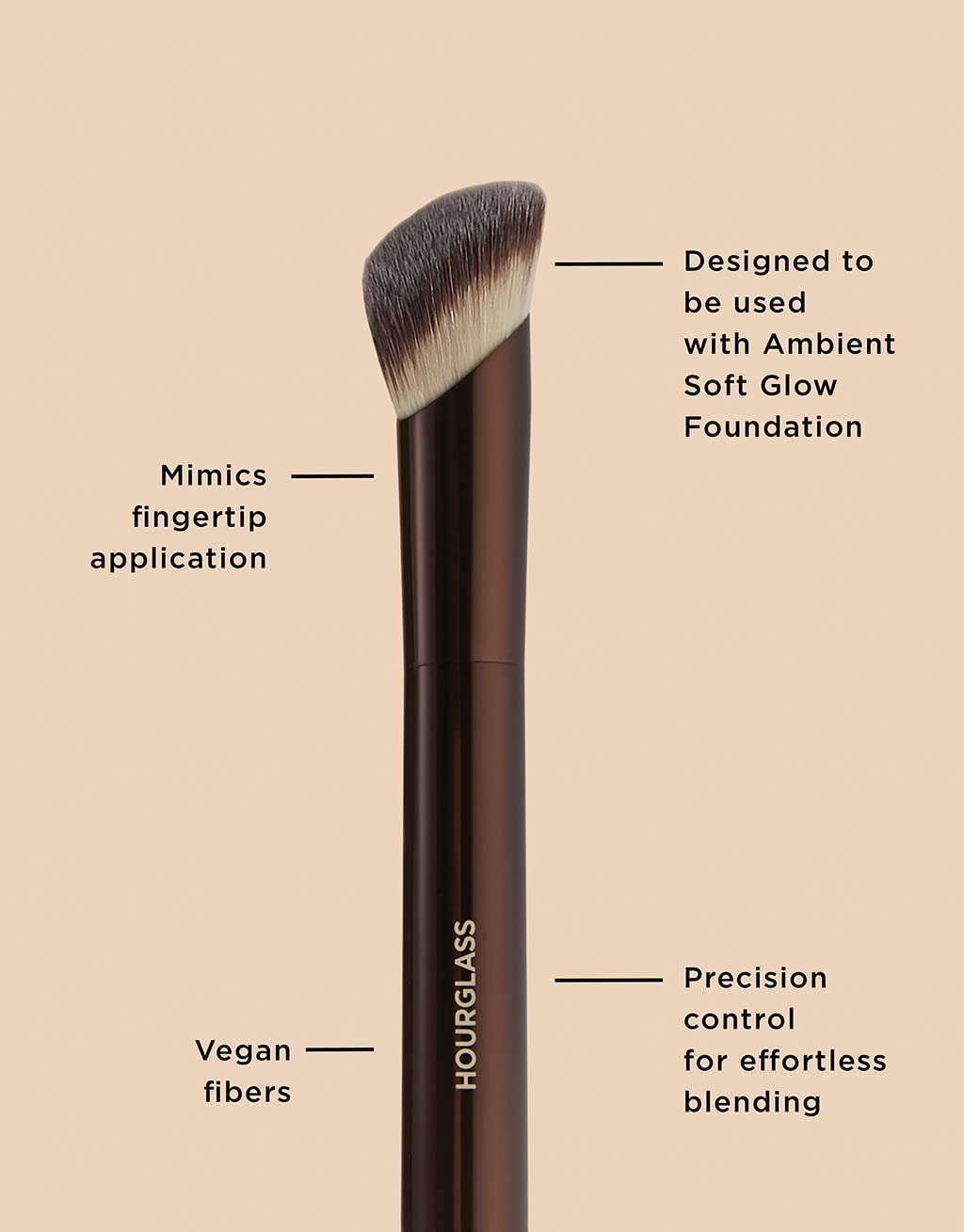 Hourglass Ambient Soft Glow Foundation Brush HOURGLASSAu supplements
