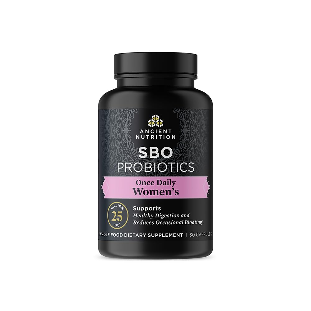 Ancient Nutrition Probiotics for Women, Once Daily Women's Probiotics 30ct, Digestive Support Ancient NutritionAu supplements