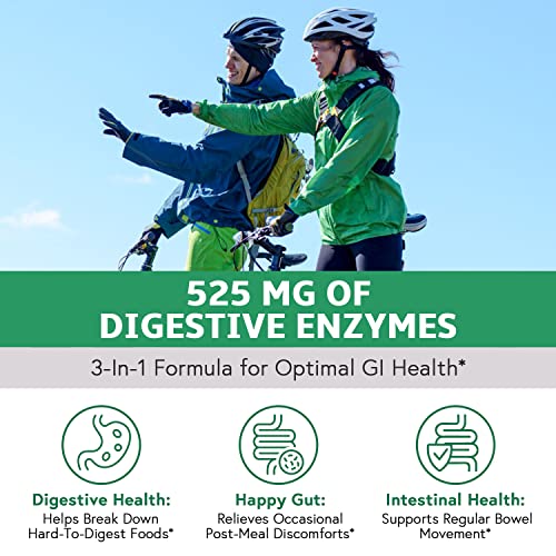 Elixeed Digestive Enzymes Plus Probiotics & Prebiotics, 22 Digestive Enzymes with Amylase ElixeedUS supplements