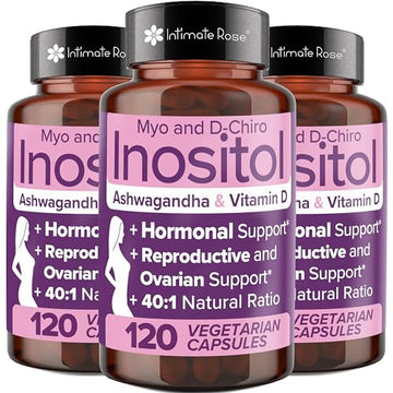 Intimate Rose Myo-Inositol & D-Chiro Inositol Blend - 40:1 Blend - Fertility, Hormonal Balan Intimate RoseAu supplements