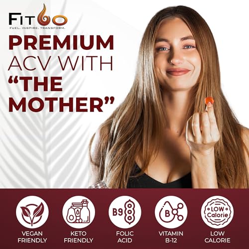 FIT60 Keto Apple Cider Vinegar Gummies with The Mother | Keto ACV Gummies for Advanced Healthy Weight FIT60US supplements