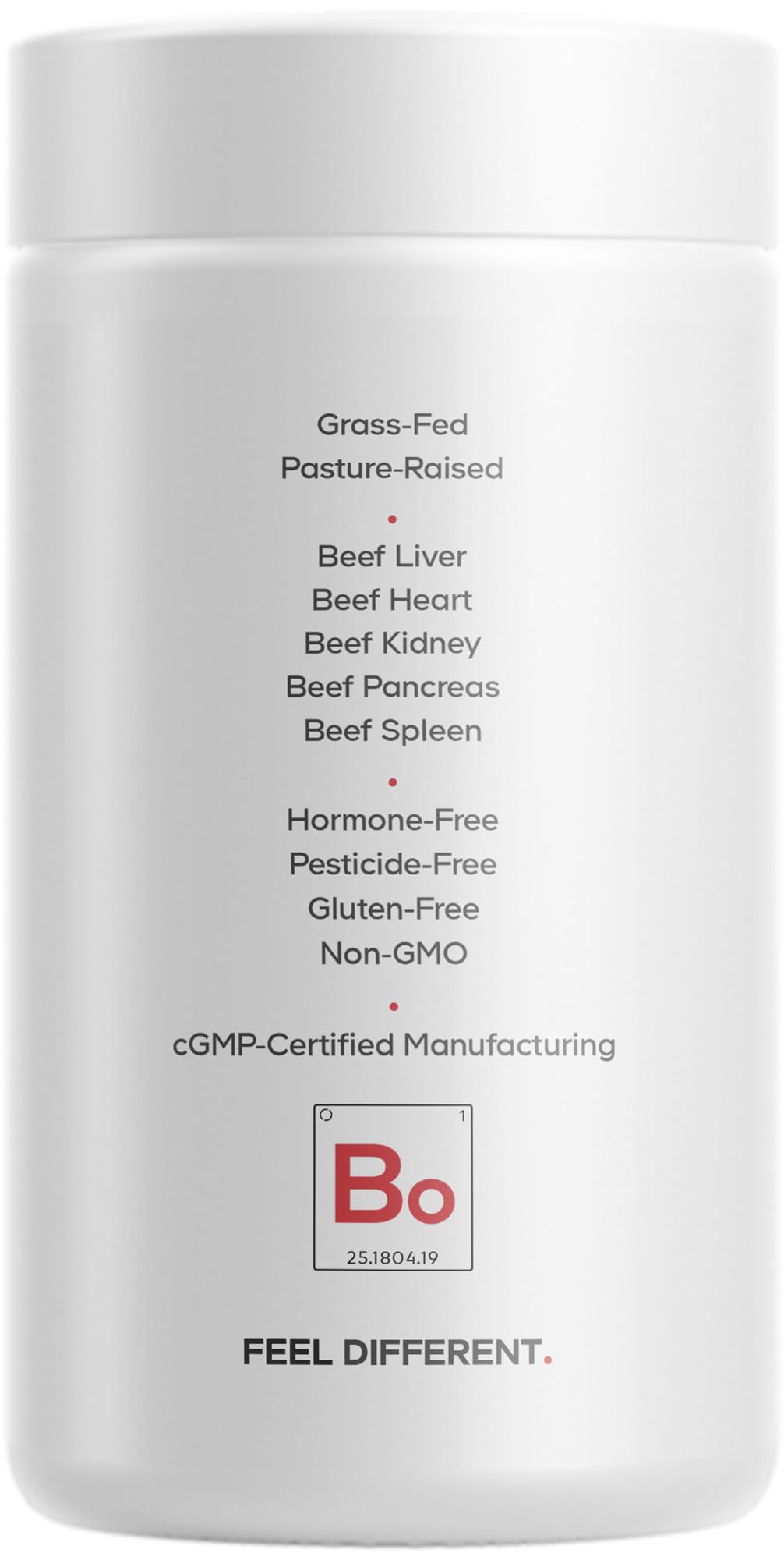 Codeage Grass Fed Beef Organs Supplement – Glandulars Supplements - Freeze Dried, Non-Defatted, Desiccated Liver, Heart, Kidney, Pancreas & Spleen Bovine Pills – Beef Vitamins - Non-GMO -180 Capsules CodeageAu supplements
