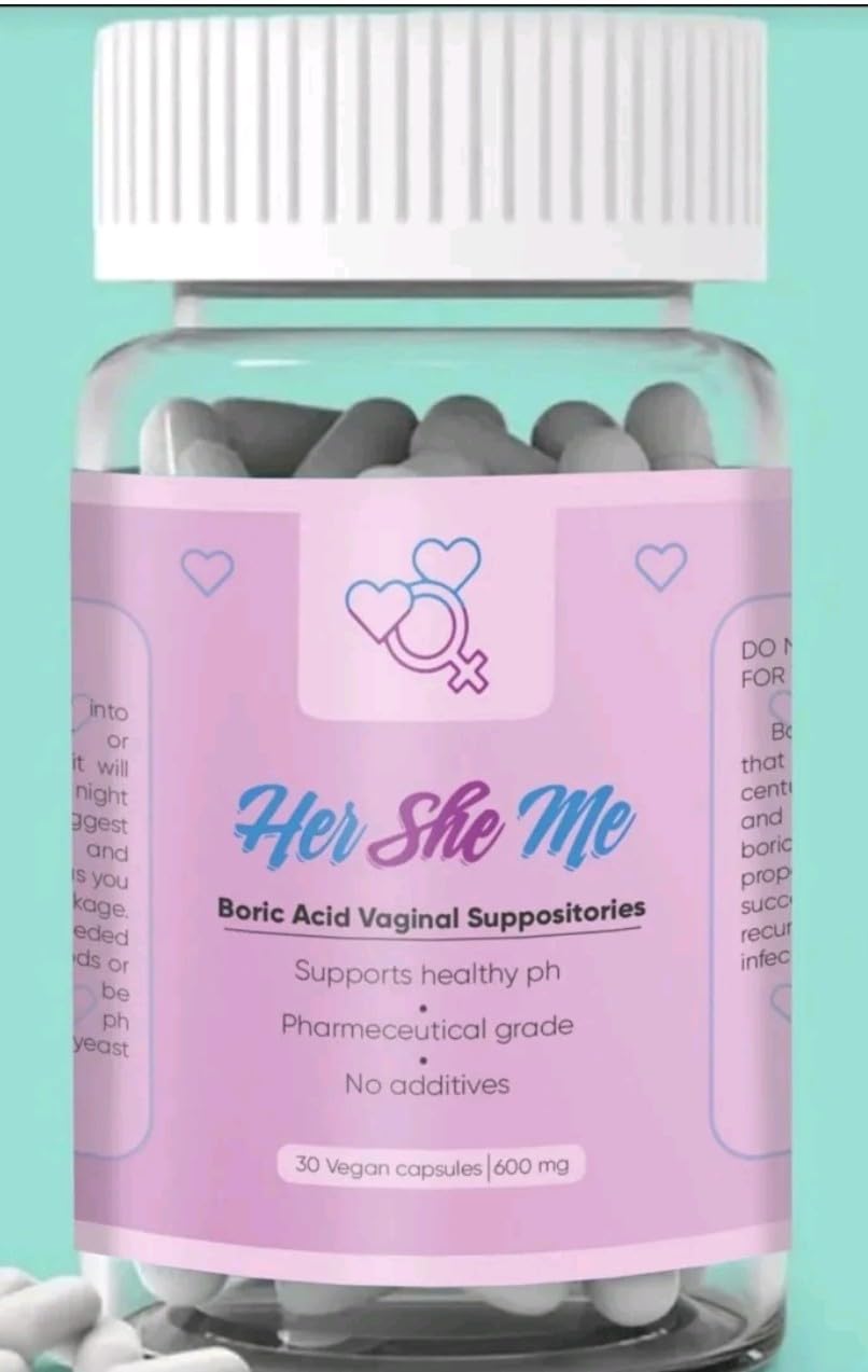 HerSheMe Boric Acid Vaginal Suppositories HerSheMeAu supplements
