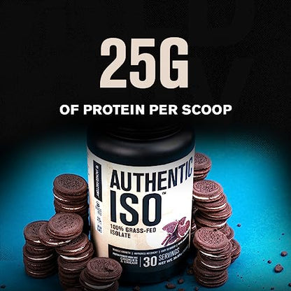 Jacked Factory Authentic ISO Grass Fed Whey Protein Isolate Powder - Low Carb Jacked FactoryUS supplements