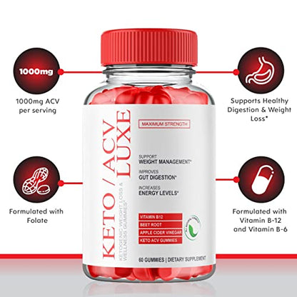 Luxe Keto ACV Gummies Advanced Gummy for Women Keto Lux Weight Loss FyvusUS supplements