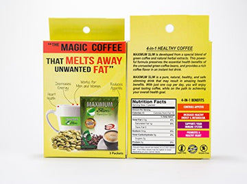 Maximum Slim The Healthy 4-in-1 Organic Green Coffee That Boost Metabolism & Detox Your Body Maximum SlimUS supplements