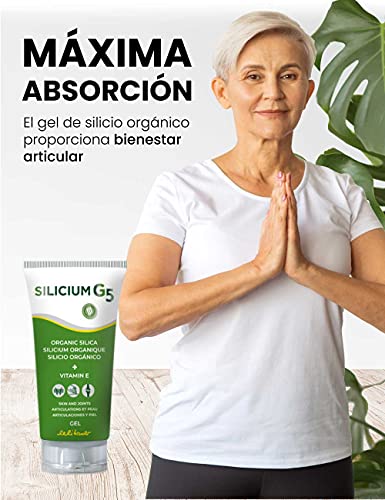 SILICIUM G5 Gel | Transdermal Silica Supplement for Skin Application and Dermal Absorption SILICIUM G5Au supplements