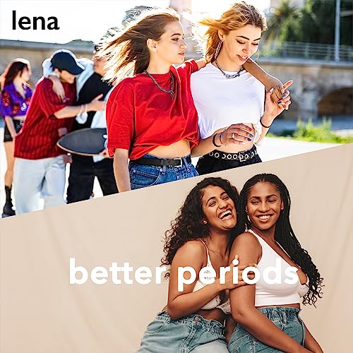 Lena Menstrual Cup | 12hr Reusable Period Silicone Soft Cup | Tampon and Pad Alternative LenaAu supplements
