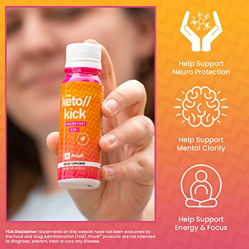 Pruvit Keto Kick Strawberry Kiwi Exogenous Ketones Exalt The Benefits of Natural Slim PRÜVITAu supplements