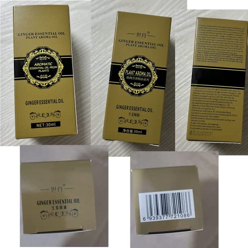 (2pc 60ml) Belly Drainage Ginger Oil, Slimming Tummy Ginger Oil, Ginger Oil Drainage Massage YG LianKaiUS supplements