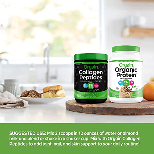 Orgain Organic Vegan Protein Powder, Iced Coffee - 21g Plant Based Protein, Gluten Free OrgainUS supplements