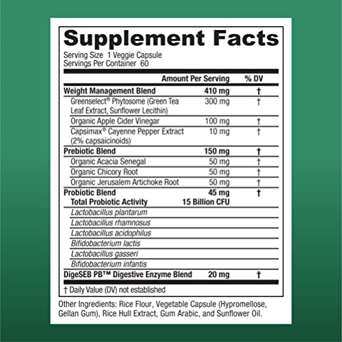 Physician's CHOICE Probiotics for Weight Management & Bloating - 6 Probiotic Strains Physician's CHOICEUS supplements