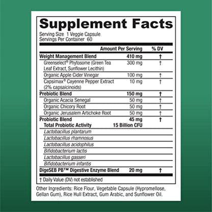 Physician's CHOICE Probiotics for Weight Management & Bloating - 6 Probiotic Strains Physician's CHOICEUS supplements