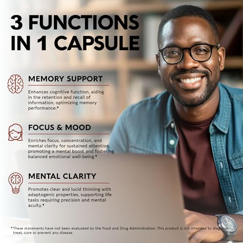 Mushroom Supplement - Organic Lion's Mane | Turkey Tail | Chaga | Cordyceps | Reishi NUTRAHARMONYUS supplements