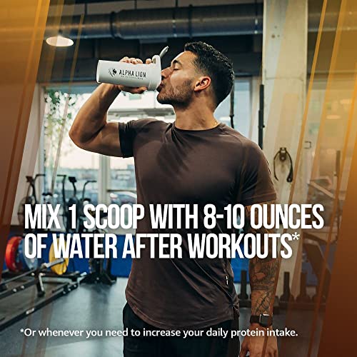 ALPHA LION Superhuman Whey Protein Powder, Great Tasting Pure Whey Protein Isolate ALPHA LIONAu supplements