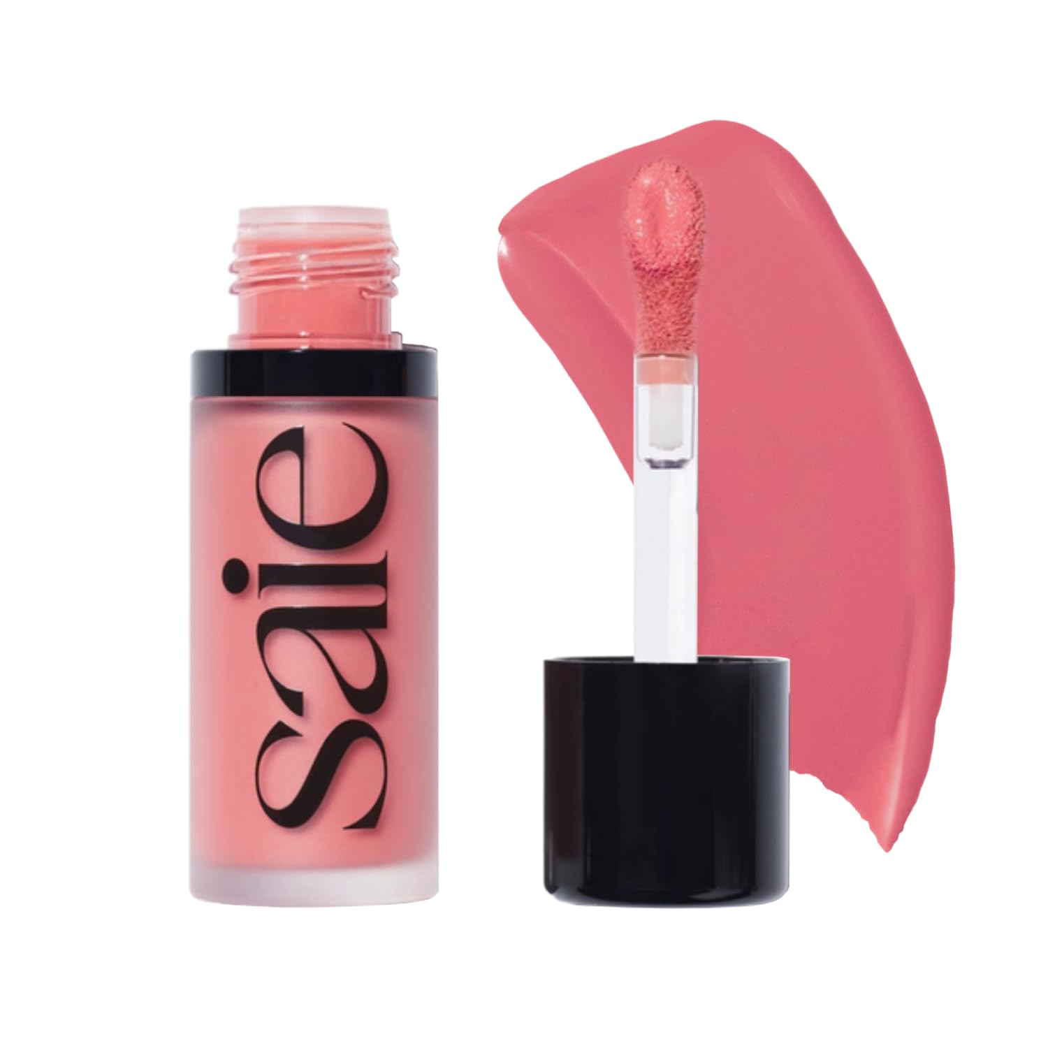 Saie Dew Liquid Blush for Cheeks - Hydrating Cream Blush Stick with a Blendable + Buildable Formula - Skincare Infused Dewy Cheek Tint for a Natural Flush - Glowy Makeup Essential - Sweetie (.40 oz) SaieAu supplements