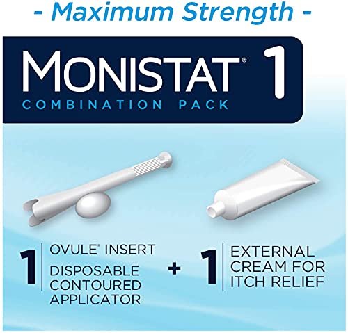 Monistat 1-Day | Day or Night Combination | Yeast Infection Treatment, Prefilled, 1 Pack MonistatAu supplements