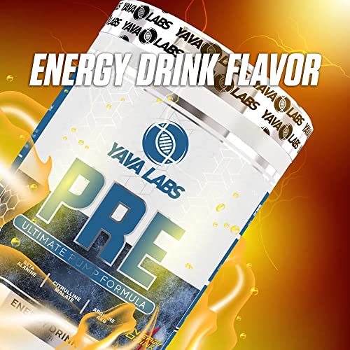 Yava Labs PRE Workout Ultimate Pump Formula (Energy Drink) Yava LabsAu supplements