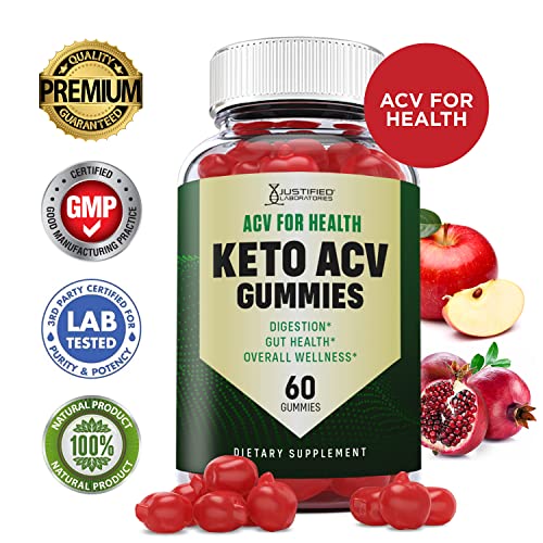 Justified Laboratories ACV for Health Keto ACV Gummies 1000MG with Pomegranate Juice Justified LaboratoriesAu supplements