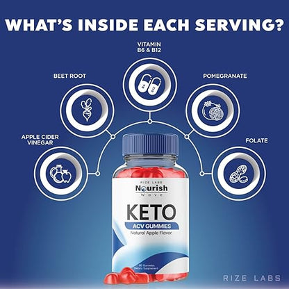 Nourish Wave Keto ACV Gummies, Nourish Wave Keto ACV Gummies for Advanced Health rize labsUS supplements