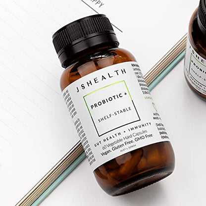 JSHealth Vitamins Gut Health and Immunity Formula | Probiotics for Women and Men JSHealthUS supplements