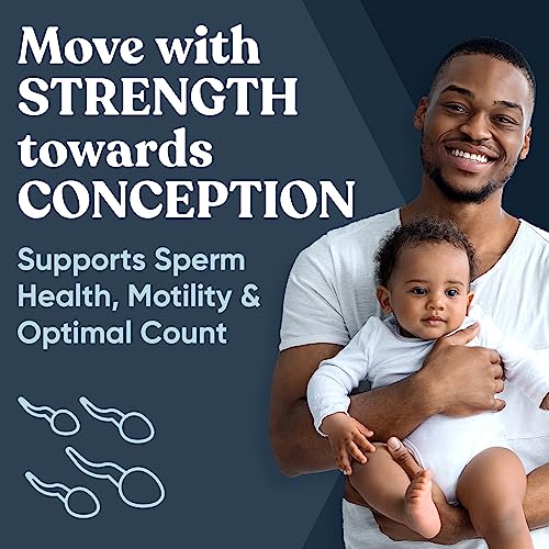 Conception For Him – Fertility Supplements for Men, Male Fertility Booster & Prenatal Eu NaturalUS supplements